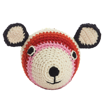Mini Teddy Head Crochet (Mix)