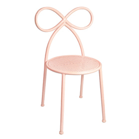 20% Bow Chair Blush Pink