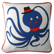 50% Octopus Cushion Cover
